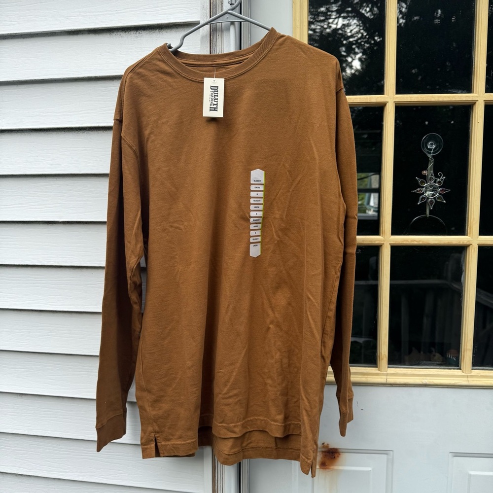 Men's Longtail T Relaxed Fit Sweater - Brown